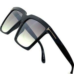 Oversized Square Sunglasses Women‎ Fashion Designer Shades Betty Style Gafas New